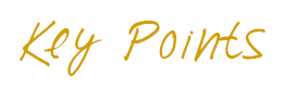 KEY POINTS
